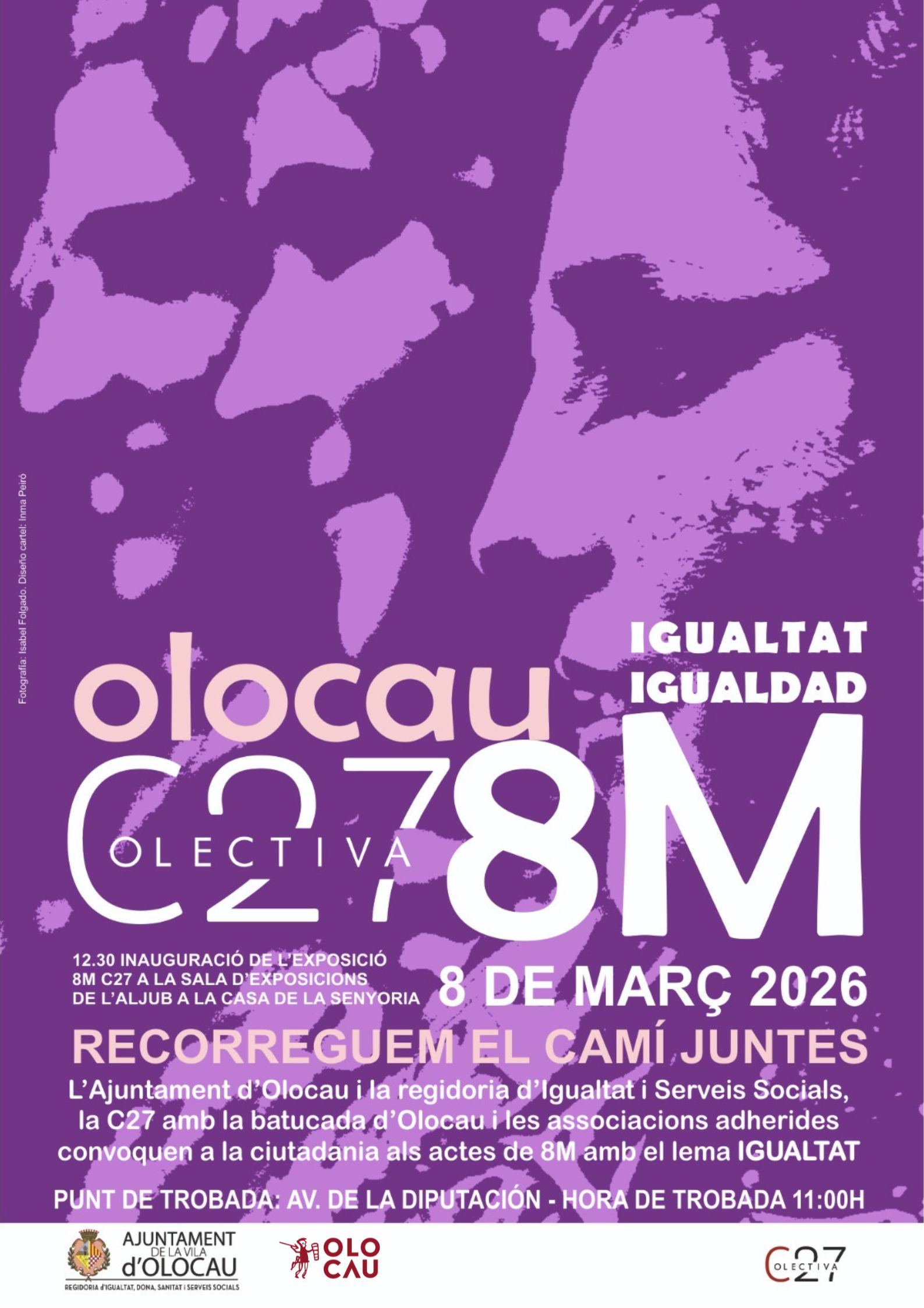 Acte Institucional pel Dia Internacional de la Dona i inauguració de l'exposició ‘DONES: L'ART AMB MIRADA DE DONA’, de Colectiva27